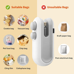 Heat Sealing Machine 2 in 1 Cutting and Sealer