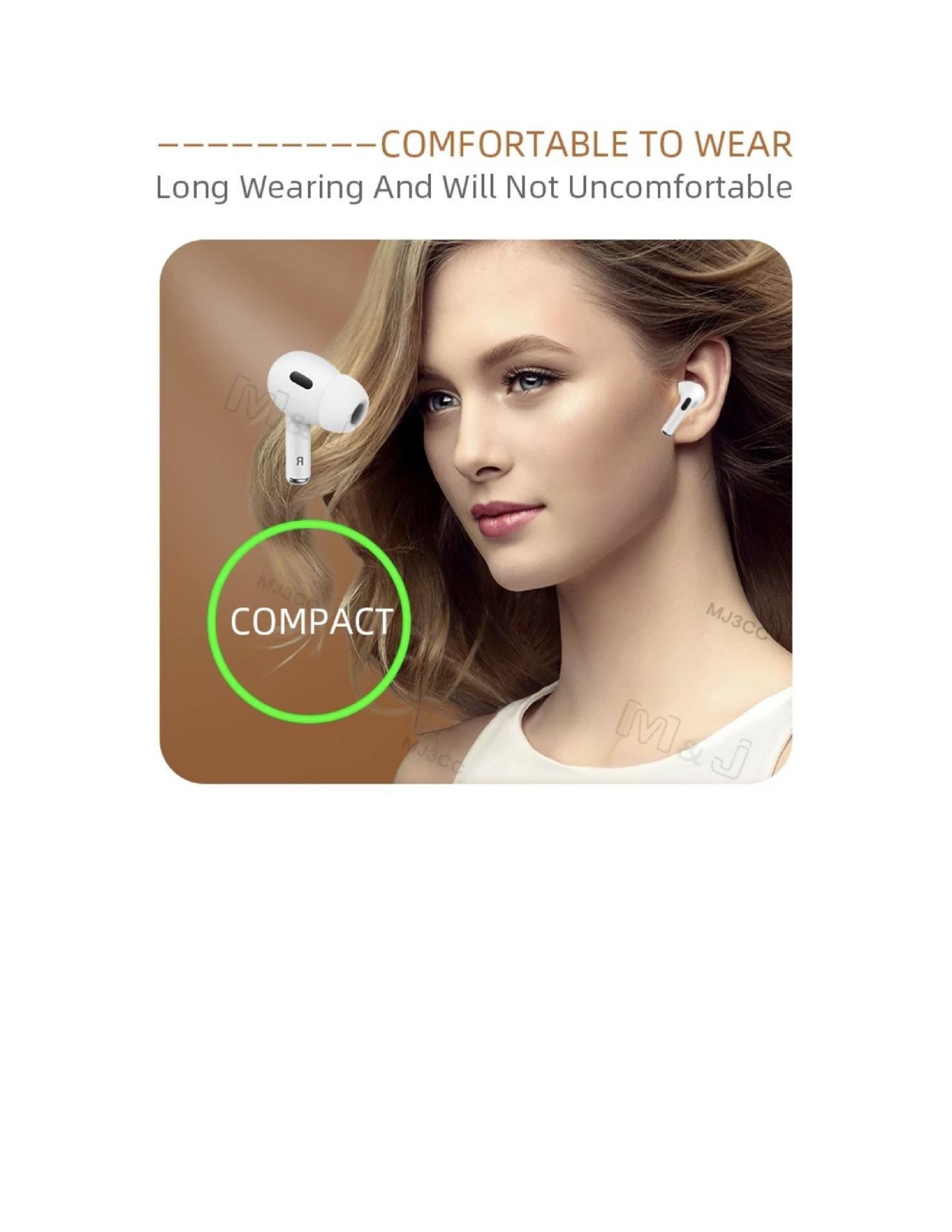 2023 New Pro 2 Bluetooth Wireless Earphone Inpods 15 13 Stereo Sports Headphones for All phone